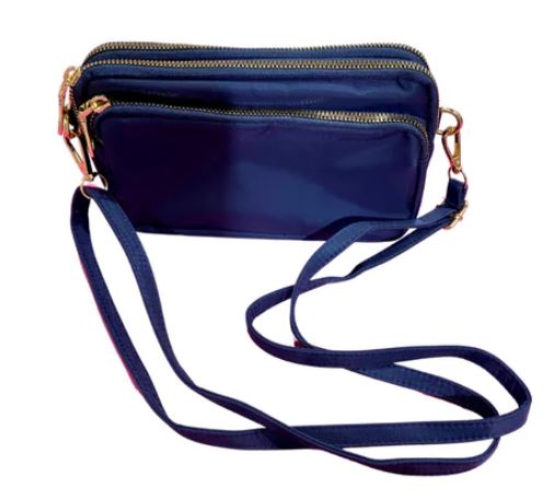 Cross Over Shoulder Bag Navy