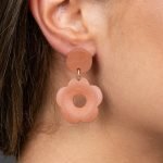 PETUNIA EARRINGS ROASTED PECAN - HOLIDAY LIFE