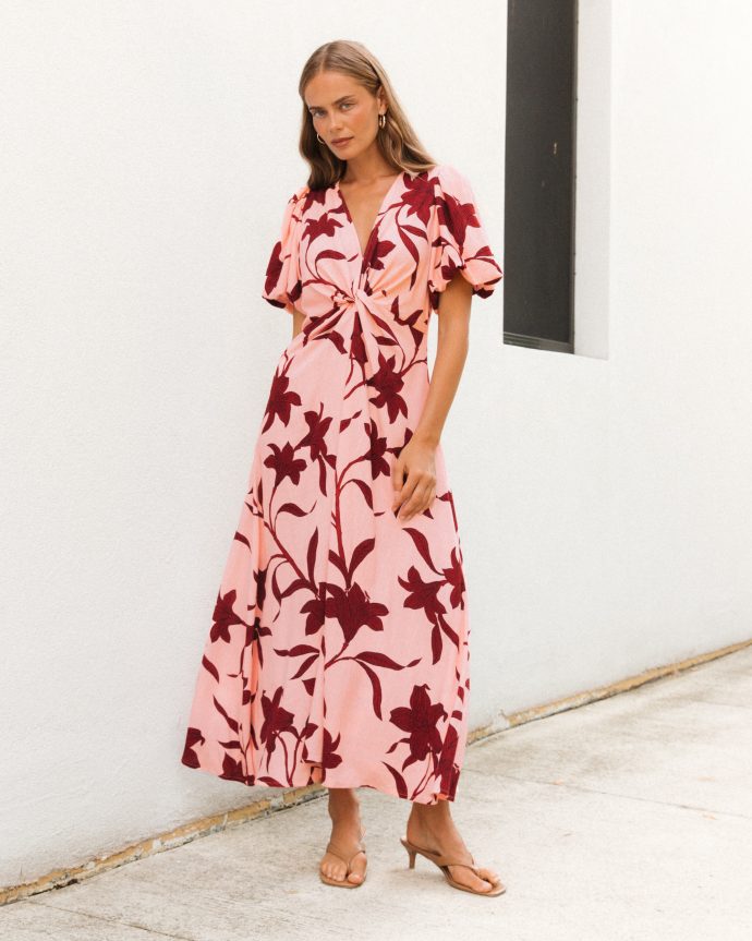 Chloe Dress – Pink Floral
